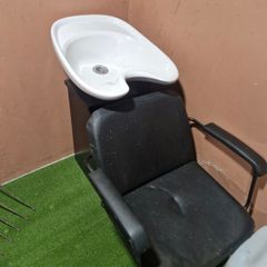 hair salon backwash unit