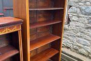 Sheraton style tall bookcase