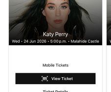 katy perry tickets