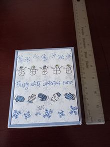 Christmas Rubber stamp set