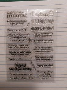 Sentiments stamp