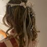 communion tiara  crown NEW  unused white Image 4