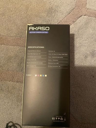 akaso EK7000 action camera