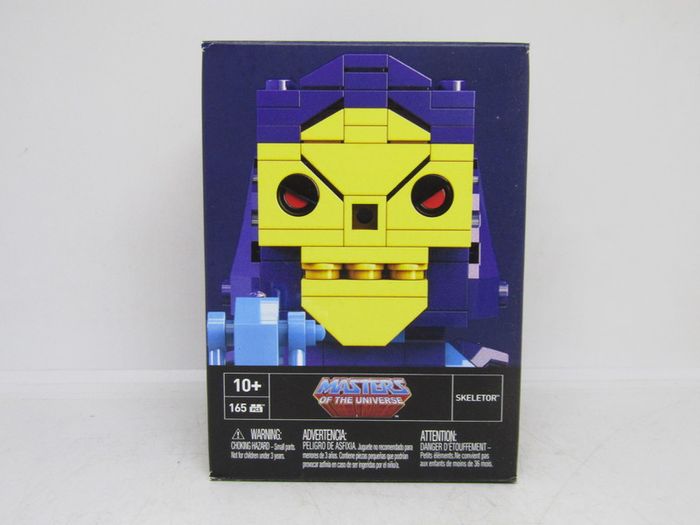 Kubros Mega Construx Collectors Kubros Master of the Universe Figure Skeletor 165pcs Building Set Brand New Sealed Also Compatible With Lego And Other Brands