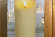 Warm White LED candle