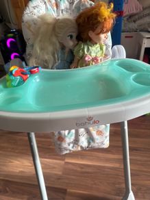 High Chair and toys