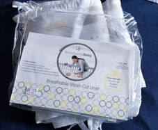 Breathable Mesh Cot Liner