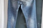 BERSHKA Ripped Skinny Jeans Sz 10UK