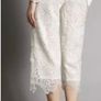M&S Autograph Cropped Trousers Floral Lace size 12 New without tags Image 2