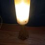 1960's Murano Glass Lamp & Fibreglass shade Image 2