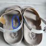 Greek Fantasy Sandals leather suede Model S306 Amelia grey silver size UK 6.5 RRP 65 new & boxed Image 4