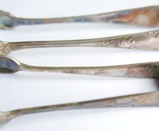 Silver Plated Sugar Tongs