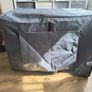 Dog cage with cover Image 4