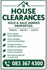 House Clearances , Sold & Sale Agreed Properties