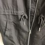 F&F Black Longline Bomber Parka Like New Image 6