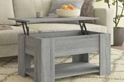 Coffee Table Grey Sonoma 79x49x41 cm Engineered Wood