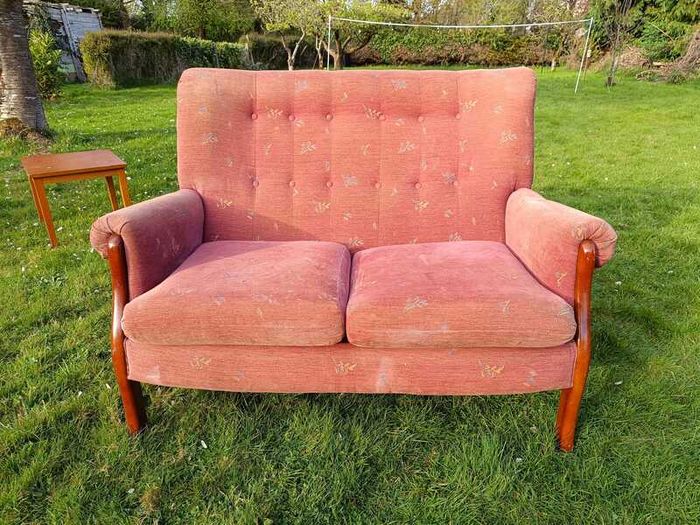 Fabric couch
