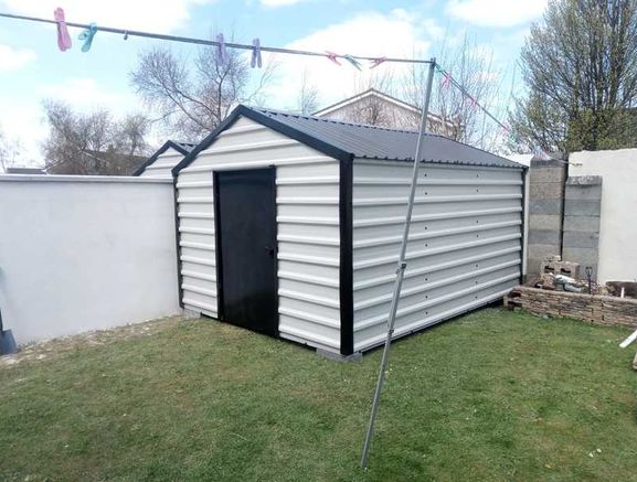 "Steel Garden shed moves and timber shed removals also garden maintenance catered for