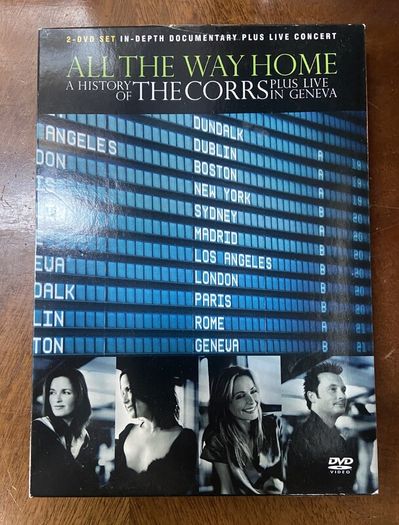 A History of The Corrs Double DVD All The Way Home