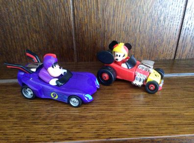Disney Clubhouse Roadstar racers pete and mickey mouse