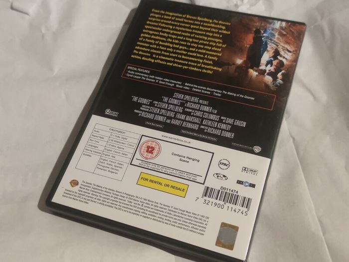 The Goonies Full Length Version Dvd