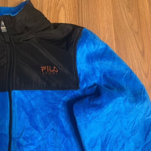 Blue Fila Fleece