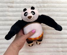 2015 Kung Fu Panda Po approx. 23 cm. Plush Dreamworks Heroes Seri Jakala Used Please see photos