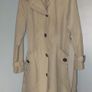 Marks & Spencer Women's Tan and Cream RainCoat Image 4