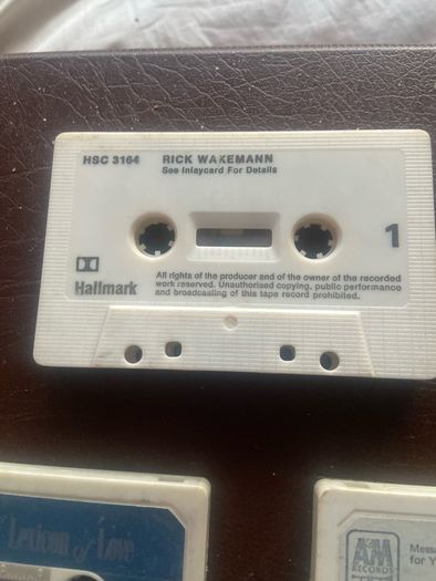 Cassette tapes collection.