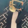 Tommy Hilfiger Handbag, Black and Cream (Advertised on Vinted; lmck41) Image 2