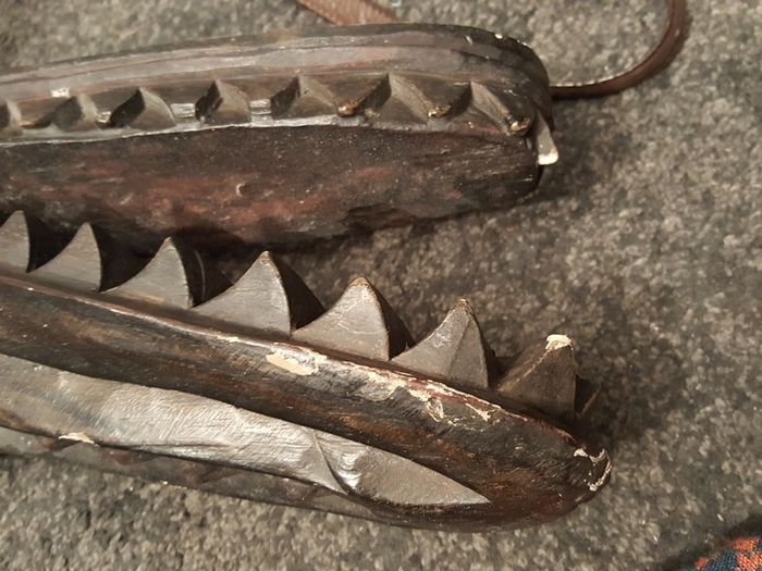 Croc Carving, great for potpourri