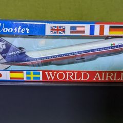 Aeromexico 1:200 scale model airplane, Boeing 767 aircraft, made by Wooster, NEW