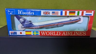 Aeromexico 1:200 scale model airplane, Boeing 767 aircraft, made by Wooster, NEW