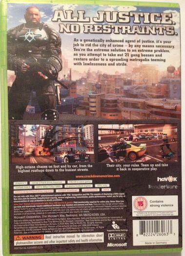 Crackdown [2007] (Xbox 360 Game)