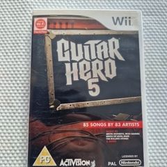 Guitar Hero 5 Nintendo Wii Games Original