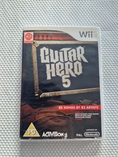 Guitar Hero 5 Nintendo Wii Games Original