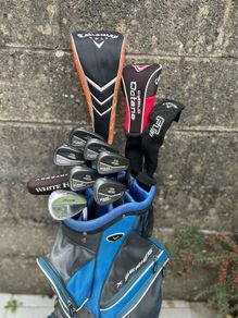Full set of golf clubs