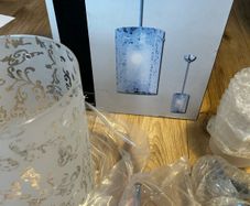 Pendant light.