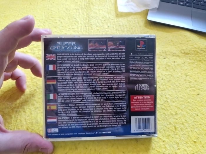 Super Drop Zone  PlayStation1 Ps1 PlayStation2 Ps2 Games Original