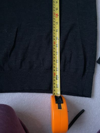 Marks and Spencer's charcoal grey jumper Merino wool