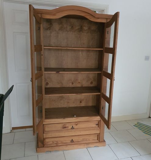 Oak cabinet