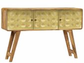 Sideboard Solid Mango Wood 120x30x80 cm
