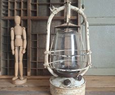 Vintage Hurricane Lamp