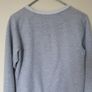 Embroided champion jumper size small grey ptp 19" Image 6
