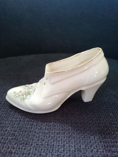 Vintage Cre Irish Porcelain Shoe