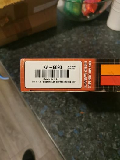 kawasaki zzr600 K&N Air Filter