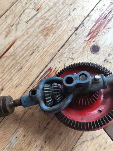 Vintage Fleetway Clipper shoulder brace hand drill