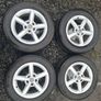 16" Audi,  Vw,  Seat,  Skoda Alloys with tyres Image 5