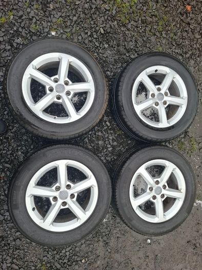 16" Audi,  Vw,  Seat,  Skoda Alloys with tyres