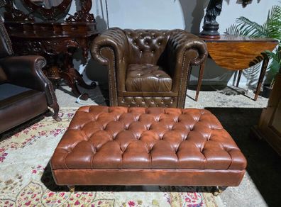 chesterfield tube+ large footstool